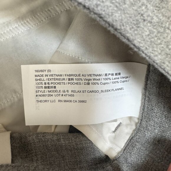 Theory Cropped Pants - Picture 7 of 9